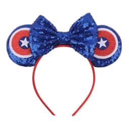 Disney Star Wars R2-D2 Ears Headband Women Cute BB-8 Hairband Girl Sequins Bow Hair Accessories Kids Birthday Festival Gift