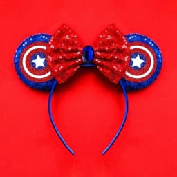 Disney Star Wars R2-D2 Ears Headband Women Cute BB-8 Hairband Girl Sequins Bow Hair Accessories Kids Birthday Festival Gift
