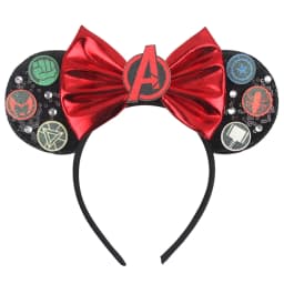 1pc Cartoon Mouse Ear Hair Accessory Cartoon Spider Pattern Sequin Bow Hair Hoops With Unisex Theme Party Hairbands