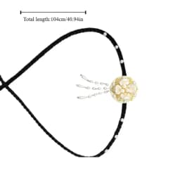 Fashion Flower Hanbok Wig Headdress Tassel Traditional Korea Ethnic Style Hairband Elegant Classical Stage Dance Hair Hoop Girls
