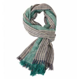 Fashion Patchwork Striped Men's Scarf Cotton Linen Autumn Winter Warm Neckerchief Short Tassel Bufanda Male Accessories Scarves