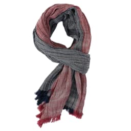 Fashion Patchwork Striped Men's Scarf Cotton Linen Autumn Winter Warm Neckerchief Short Tassel Bufanda Male Accessories Scarves