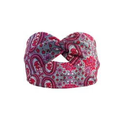 Bohemian Yoga Sweat Absorbent Elastic Headband Walnut Shaped Hair Tie for Sports And Fitness Activities