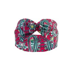 Bohemian Yoga Sweat Absorbent Elastic Headband Walnut Shaped Hair Tie for Sports And Fitness Activities