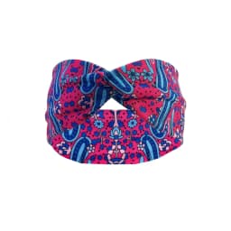 Bohemian Yoga Sweat Absorbent Elastic Headband Walnut Shaped Hair Tie for Sports And Fitness Activities