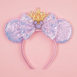 Disney Valentine's Day Mickey Headband Children Sequins Bow Hairband For Girls Children Featival Party DIY Headwear Accessories