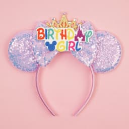 Disney Valentine's Day Mickey Headband Children Sequins Bow Hairband For Girls Children Featival Party DIY Headwear Accessories