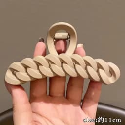 Korean Acrylic Matte Hair Claw Clamp Geometric Cross Hair Crab Clip Barrettes For Women Fashion Hair Accessories Shark Headbands