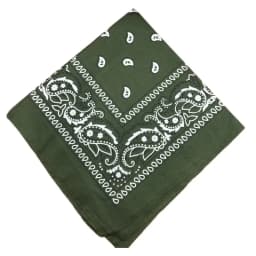 1/3/6pcs Cotton Bandana Headband Denim Men'S Cycling Sports Headwear Wrist Guard Single-Sided Headscarf Paisley Scarf