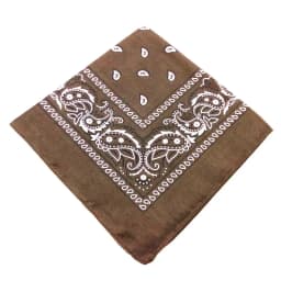 1/3/6pcs Cotton Bandana Headband Denim Men'S Cycling Sports Headwear Wrist Guard Single-Sided Headscarf Paisley Scarf