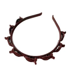 1/2/3 Set Ladies Flocking Braided Headband Simple Broken Hairpin Headband Fashionable Girls Face Washing Headband