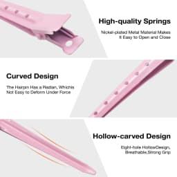 10pcs/lot Metal Duckbill Clip Curly Hairpin Barrettes Hair Styling Clips Clamps Haircut Hairclip Tools Fluffy Hair Root Barrette