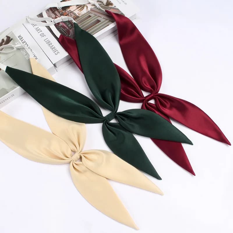 Ladies Elegant Bow tie Classic Shirts Bow Tie For Women Business Bowknot Student Solid Bow Ties JK Butterfly Girls Suits Bowties