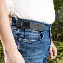 Fashion Ultra-soft No Buckle Elastic Belts Unisex Comfortable Belt Loop Buckle-Free Belt Stylish Buckle Free Waist Belts Women