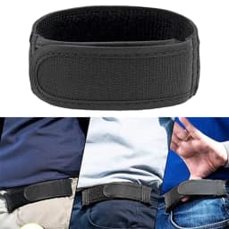 Fashion Ultra-soft No Buckle Elastic Belts Unisex Comfortable Belt Loop Buckle-Free Belt Stylish Buckle Free Waist Belts Women