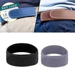 Fashion Ultra-soft No Buckle Elastic Belts Unisex Comfortable Belt Loop Buckle-Free Belt Stylish Buckle Free Waist Belts Women