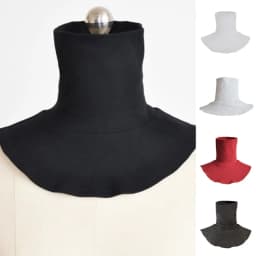 Multicolor CottonTurtleneck Fake Collar Islamic Hijab Extensions Collars Solid Color Neck Cover Half Top False Shirt Collar