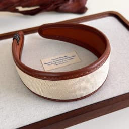 Retro Leather Headband for Women 2025 French Style Wide Hair Hoop Hairbands Female Headwear Hair Band Hair Accessories Headdress