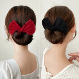 Women's Adjustable Bow-shaped Hairpin Device Sweet and Lovely Hairpin Fast Hair Bun Hair Styling Tools Braid Hair Accessories