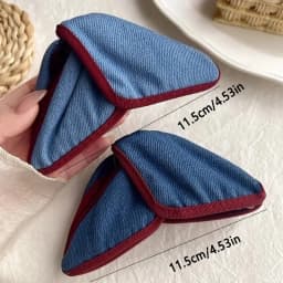 Single Vintage Hair Clip Bow Retro Elegant Hair Accessory for Ponytails & Updos, No-Slip Hair Claw Clip for Women