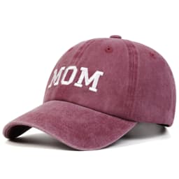DAD MOM Embroidered Baseball Hat Men's and Women's Retro Vintage Fashion Couple Hat Hip Hop Hat