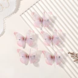 5pcs Boutique Butterfly HairclipsThat Do Not Hurt Hair Handmade Hairgripes Womens Y2k Headdress Fashion Hair Accessories