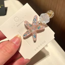 5Pcs/Set Trendy Sweet Galaxy Pink Hair Clips Cool Shiny Heart Shape Hairpins Star Pentagram Rhinestone Barrettes Women Girls