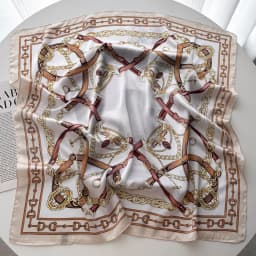 Luxury Silk Square Scarf for Women Print Kerchief Soft Satin Hairband Hands Bag Ribbons Foulard Head Hijab Neckerchief Headband