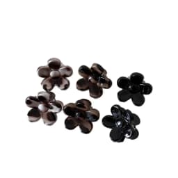 Korean Style Leopard Print Hair Claw Flower Bangs Clip Hair Accessories Set Small Clips