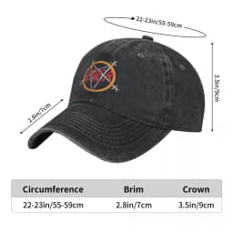 Heavy Slayer Band Baseball Caps Vintage Distressed Denim Metal Sun Cap Unisex Style Outdoor Workouts Caps Hat