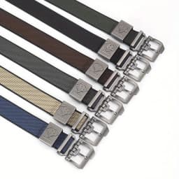 Men Tactical Belt Nylon Army Belt Outdoor Metal Pin Buckle Men's Training Hunting Military Canvas Belt for Jeans Denim Cargo