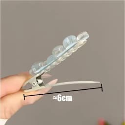 2Pcs Anime Card Captor Sakura Cute Pink Creamy Flower Bb Hairpin Side Hair Clip Girl Headwear Sweet Hairpins Ornament Gift