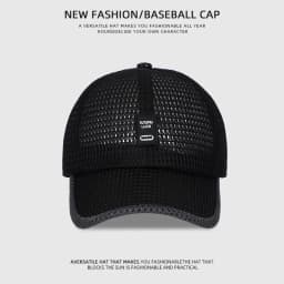 [NORTHWOOD] Men's Mesh Baseball Cap Breathable Summer Caps Dad Hat Outdoor Fishing Hats Bone Gorras Snapback Trucker Cap