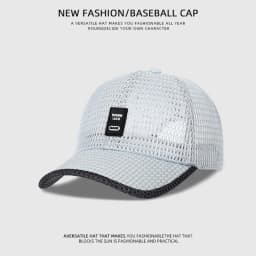 [NORTHWOOD] Men's Mesh Baseball Cap Breathable Summer Caps Dad Hat Outdoor Fishing Hats Bone Gorras Snapback Trucker Cap