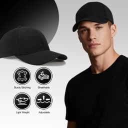 Breathable Baseball Cap Sunhat Adjustable Outdoor Hat Unisex Comfortable Mesh Cap FC723