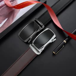 Men Belt Genuine Leather High Quality Buckle Jeans Cowskin Casual Belts Business Cowboy Male Automatic Buckle Belt for Women