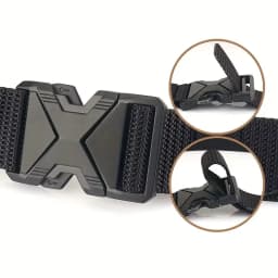 The New Men's 120cm Buckle Belt Nylon Braided Lightweight Breathable Daily Commuter Men's Belt