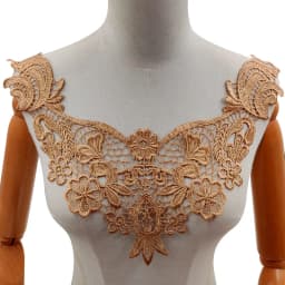 Water-soluble Lace Collar Embroidery Polyester Light Silk Fake Collar Fashion Elegant Hollow Corsage Collar Flower DIY Clothing