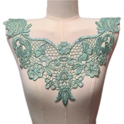 Water-soluble Lace Collar Embroidery Polyester Light Silk Fake Collar Fashion Elegant Hollow Corsage Collar Flower DIY Clothing