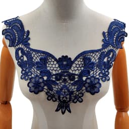 Water-soluble Lace Collar Embroidery Polyester Light Silk Fake Collar Fashion Elegant Hollow Corsage Collar Flower DIY Clothing