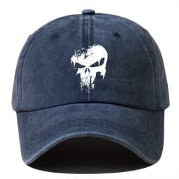 Printed Skull Baseball Hat Outdoor Sunshade Vacation Camping Travel Leisure Occasion Festival Party Hip Hop Hat
