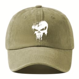 Printed Skull Baseball Hat Outdoor Sunshade Vacation Camping Travel Leisure Occasion Festival Party Hip Hop Hat