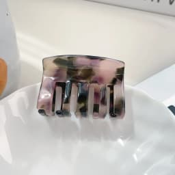 5CM Small Square Hair Claw 13 Colors Eco-friendly Acetate Claw Clips Retro Trendy Hair Clips for Women Girls Hair Accessories