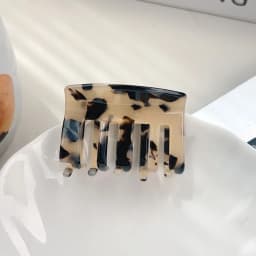 5CM Small Square Hair Claw 13 Colors Eco-friendly Acetate Claw Clips Retro Trendy Hair Clips for Women Girls Hair Accessories