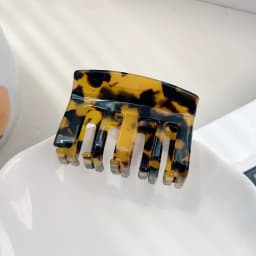 5CM Small Square Hair Claw 13 Colors Eco-friendly Acetate Claw Clips Retro Trendy Hair Clips for Women Girls Hair Accessories