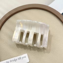 5CM Small Square Hair Claw 13 Colors Eco-friendly Acetate Claw Clips Retro Trendy Hair Clips for Women Girls Hair Accessories