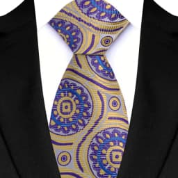 New Men's Classic Floral Tie 8cm Luxury Stripes Plaid Jacquard Necktie For Business Wedding Prom Daily Wear Accessory Gift
