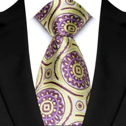 New Men's Classic Floral Tie 8cm Luxury Stripes Plaid Jacquard Necktie For Business Wedding Prom Daily Wear Accessory Gift