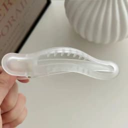 New Acrylic Matte Duckbill Hair Claws Barrettes Bow Solid Color Hair Clips Hair Accessories For Women Hairpin Ponytail Headwear