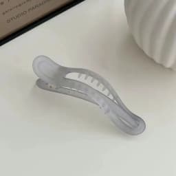 New Acrylic Matte Duckbill Hair Claws Barrettes Bow Solid Color Hair Clips Hair Accessories For Women Hairpin Ponytail Headwear